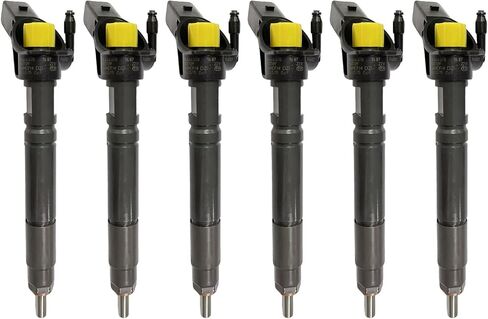 6PCS Fuel Injector 0445115069 0445-115069 Fits for Benz for Vito 115CDI V639 Diesel 2.2L in Saudi Arabia