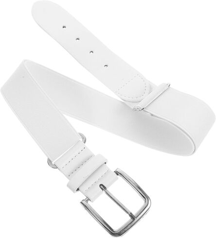 Baseball Belt for Men Adjustable Softball Belt Durable Imitation PU Comfortable Outdoor Sports Accessory Versatile Style for Youth and Athletes in Saudi Arabia