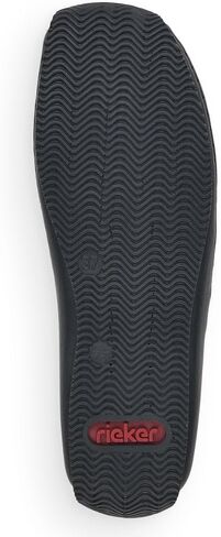 Rieker L1759 Selia Leather Slip-On Women’s Shoes-متسكعون مريحون عالي التوقف مع تفاصيل غرزة أنيقة ودعم يومي مرن ومرن in Saudi Arabia