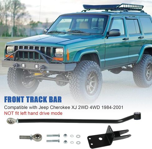 شريط المسار القابل للتعديل الأمامي 4-6.5 "LIFT متوافق مع 1984-2001 Jeep Cherokee XJ Panhard Rod مع قوس النقل in Kuwait
