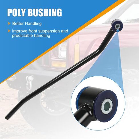 شريط المسار القابل للتعديل الأمامي 4-6.5 "LIFT متوافق مع 1984-2001 Jeep Cherokee XJ Panhard Rod مع قوس النقل in Kuwait