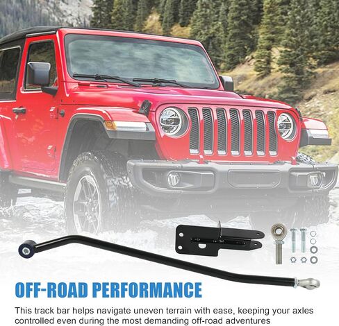 شريط المسار القابل للتعديل الأمامي 4-6.5 "LIFT متوافق مع 1984-2001 Jeep Cherokee XJ Panhard Rod مع قوس النقل in Kuwait