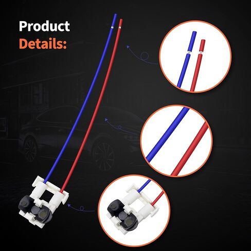 12102568 85139 TBI Fuel Injector Connector Compatible with Chevrolet GMC Oldsmobile 1981-1996,Replcement for Buick 1991-1993 2PCS in Saudi Arabia