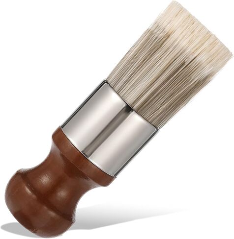 Salve Brush for Leather Furniture, Soft Nylon & Polyester Bristles, Leathers Cleaning Brush with Wooden Handle for Furniture Home Leather in Saudi Arabia