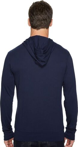 Lacoste Mens Long Sleeve Hooded Jersey Cotton T-Shirt Hoodie in Saudi Arabia