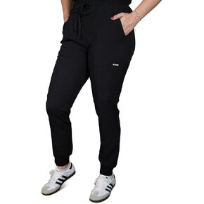 By Me Women’s Scrub Pants Stretch Jogger Cargo Pants with Multiple Pockets Comfortable Stylish Scrub Bottoms for Work in Saudi Arabia