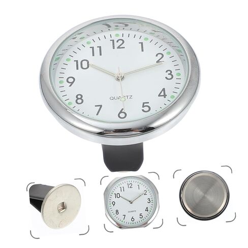 ساعة Dashboard Clock Digital Digital Clock مع عدسة زجاجية واضحة لسهولة المشاهدة ومالكي سيارات التثبيت المستقرة in Kuwait