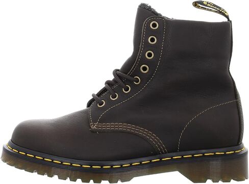 Dr. Martens Unisex-Adult 1460 Faux Fur Lined Grizzly Leather Boot Fashion in Saudi Arabia