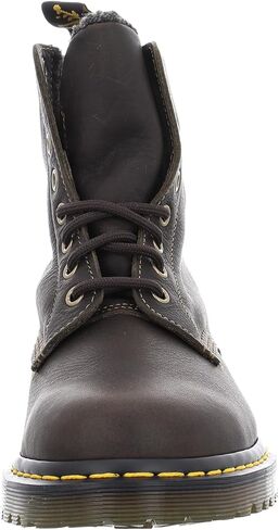 Dr. Martens Unisex-Adult 1460 Faux Fur Lined Grizzly Leather Boot Fashion in Saudi Arabia
