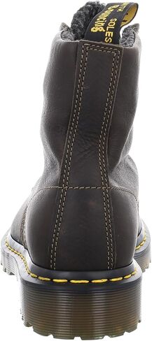 Dr. Martens Unisex-Adult 1460 Faux Fur Lined Grizzly Leather Boot Fashion in Saudi Arabia