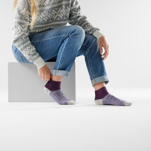 Smartwool Women's Everyday Cable Ankle Boot Socks in Saudi Arabia