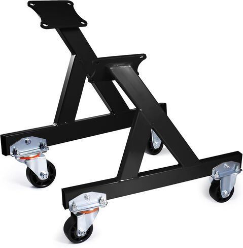 حامل تخزين المحرك المتداول ، موقف محرك متوافق مع Swivel Caster ، يناسب GM Chevy V8 LSX ، ودعم المحركات والنقل ، 2 قطعة ، أحمر in Kuwait