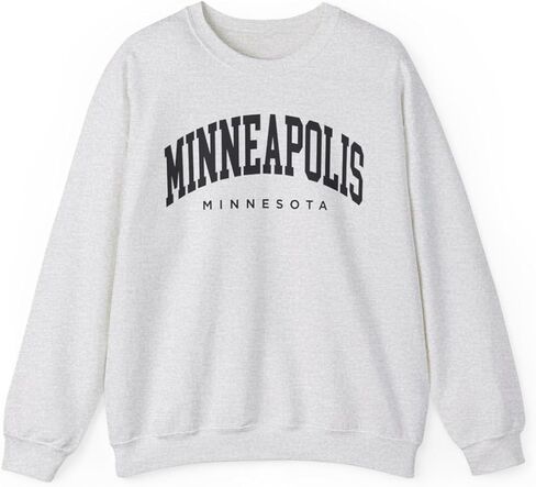 Minneapolis Minnesota Adult Unisex Crewneck Sweatshirt in Saudi Arabia