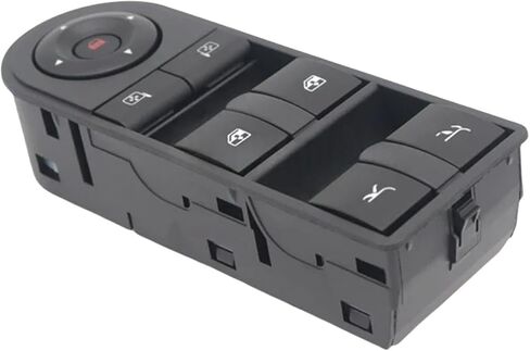 93162636 CAR LIFTER POWER WINDOW MASTER CONTROL DONTRY زر متوافق مع VAUXHALL OPEL TIGRA TWINTOP قابلة للتحويل 2004-2016 in Kuwait