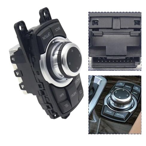 10pin Media Multifunctional Button Switch Controller 65829206446 Multi Media Control Knob Compatible for BMW F07 F10 F01 F02 65829206444 in Kuwait