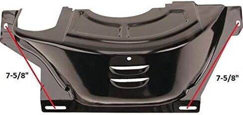 GM 700R4 Flywheel/Flexplate Dust Cover ، Black Steel in Saudi Arabia