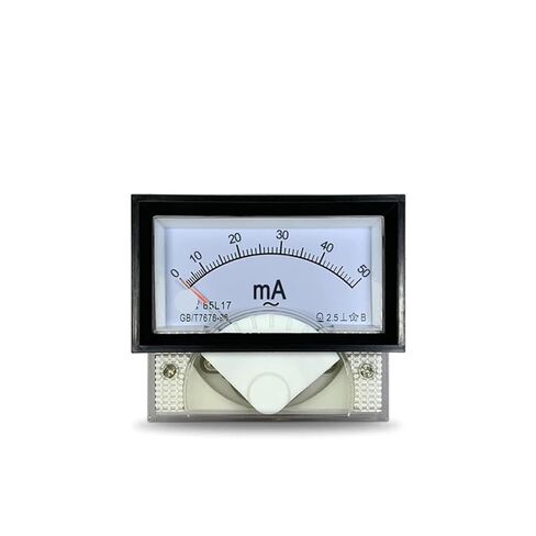 85L17 AC Milliammeter 5mA10mA20mA5-500mA Black Frame Ammeter 40 * 70mm 1Pcs(AC 300mA) in Kuwait