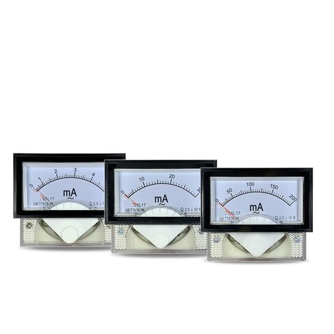85L17 AC Milliammeter 5mA10mA20mA5-500mA Black Frame Ammeter 40 * 70mm 1Pcs(AC 300mA) in Kuwait