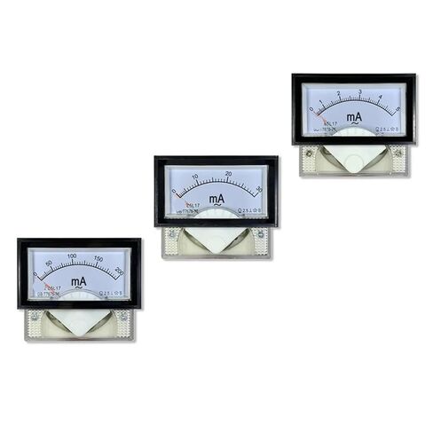 85L17 AC Milliammeter 5mA10mA20mA5-500mA Black Frame Ammeter 40 * 70mm 1Pcs(AC 300mA) in Kuwait