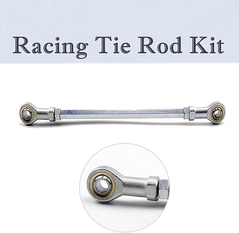 2 Pack 170mm 10mm Hole Steering Shaft Tie Rods for Go Kart, Drift Trike, Mini Bike, ATV, Quad, Buggy, Taotao Go Cart Part 50cc 70cc 90cc 110cc 125cc 150cc 200cc 250cc in Saudi Arabia