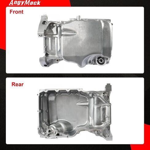 Aluminum Engine Oil Pan Sump Compatible with Honda Accord 2013-2017 Acura TLX 2015-2020 2.4L Replace 264-856, 112005A2A00 in Saudi Arabia