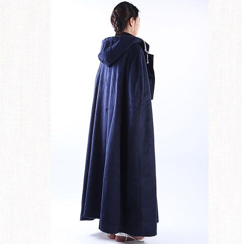 Monk Robe Meditation Cloak,Zen Robe Unisex Cloak Double-Layer Plush Winter Thickened Plush Buddhist Supplies in Saudi Arabia