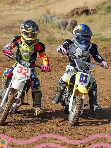 Fourluoo 3 Pairs Kids Dirt Bike Gloves Youth Motocross Cycling Gloves for Boys Girls Ages 5-12, Half Finger BMX Riding Gloves in Saudi Arabia