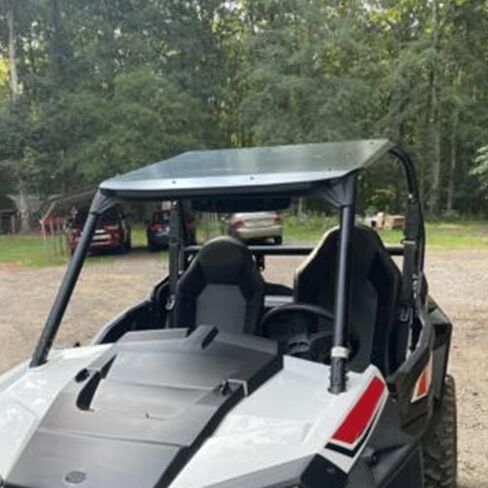 أعلى السقف الصلب من البلاستيك Ecotric لعام 2014-2023 Polaris RZR 900/1000 ، Turbo ، 900 S ، Trail XC 2 SEAT - Sturdy ABS Plastic in Saudi Arabia