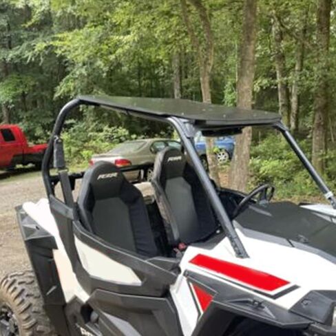 أعلى السقف الصلب من البلاستيك Ecotric لعام 2014-2023 Polaris RZR 900/1000 ، Turbo ، 900 S ، Trail XC 2 SEAT - Sturdy ABS Plastic in Saudi Arabia