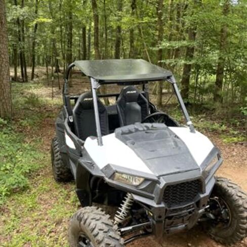 أعلى السقف الصلب من البلاستيك Ecotric لعام 2014-2023 Polaris RZR 900/1000 ، Turbo ، 900 S ، Trail XC 2 SEAT - Sturdy ABS Plastic in Saudi Arabia