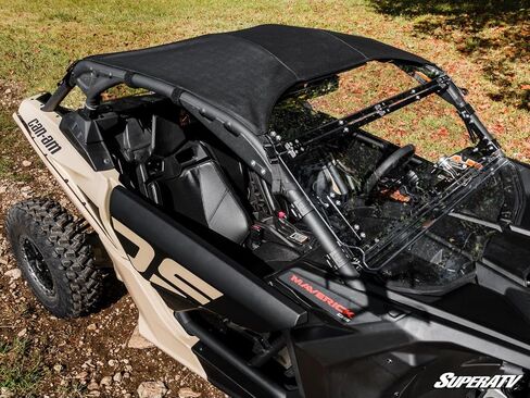 SuperAtv Primal Soft Top Swork لـ Can-Am Maverick X3-حماية طقس متينة للمغامرات على الطرق الوعرة in Saudi Arabia