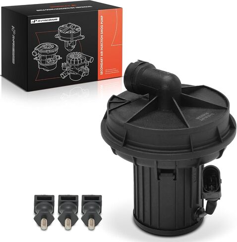 A-Premium Secondary Air Injection Smog Pump Compatible with Volkswagen Jetta 2000-2005, Passat 2000-2005, Golf 1999-2006, Beetle, Touareg, Cabrio, EuroVan, R32 & Audi A4, Q7, A6, A4 A6 A8 TT Quattro in Saudi Arabia
