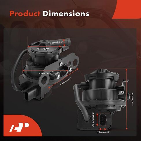 A-Premium Vapor Vapor Defice Pump مضخة متوافقة مع فولكس واجن EOS 2007-2016 2.0L ، استبدل# 1Q0906200A in Kuwait
