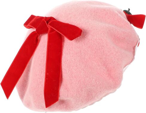 VALICLUD Women Strawberry Berets Wool Strawberry Costume Beanies Cosplay Hat French Hat for Women Girls in Saudi Arabia