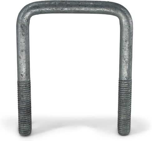 مقطورة مقطوعة مقطوعة مقطورة جلفانية U -Bolt 1/2 بوصة × 3 بوصة × 4 5/16 بوصة مع الأجهزة - مجموعة من 8 in Saudi Arabia