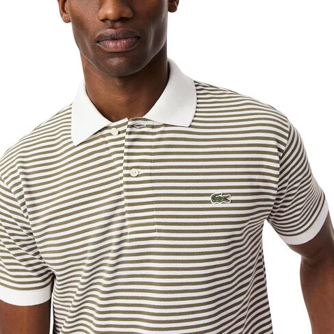 Lacoste Men's Classic Fit L.12.12 Petit Piqué Piqué Polo Shirt in Saudi Arabia