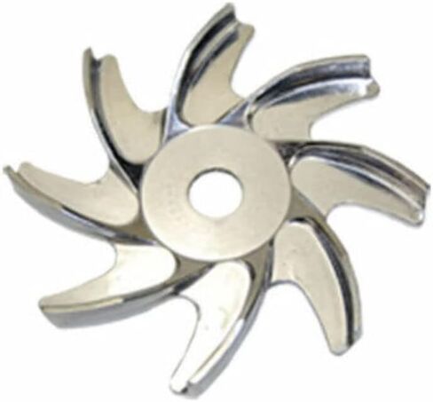GM & Hot Rod Polished Aluminum Alternator Pulley Fan Blade in Saudi Arabia