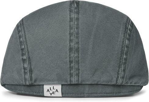 Clape Flat Newsboy Cap for Men Cotton Vintage Ivy Hat Driving Golf Gatsby Beret Lightweight Breatable Capp Flat Cap in Kuwait