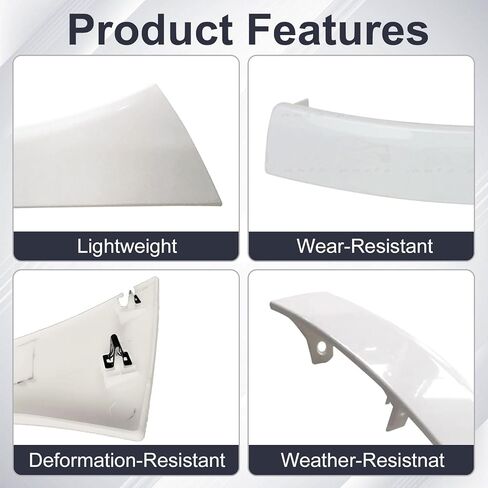 Headlight Filler Trim Molding Headlamp Bezel Right Passenger Side Compatible with RAM Promaster 1500 2500 3500 3.0L 3.6L 2014 2015 2016 2017 2018 1ZT59ZZZAA in Kuwait