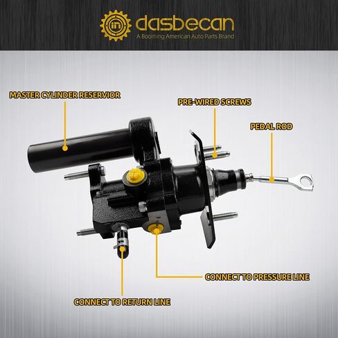Dasbecan Power Brake Booster متوافق مع 2003-2006 Chevy Tahoe Avalanche/Suburban 1500/2500 GMC Yukon/XL Cadillac Escalade استبدال 52-7370 15854058 151268666 15212479 in Kuwait