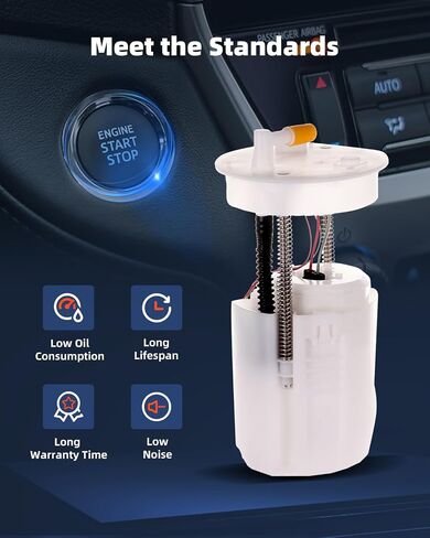 ECCPP Replacement for Fuel Pump Assembly for Chevy S10 Pickup GMC Sonoma Hombre V6 4.3L fits E3952M in Saudi Arabia