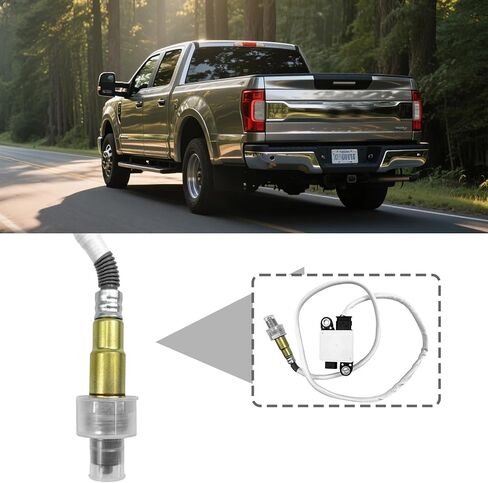 JC3Z-5L239-C مستشعر عادم عادم الديزل الملائم لعام 2017-2022 FORD F150 F250 F350 F450 F550 Super Duty 6.7L V8 لـ 0281006766 0281007522 HC3Z5L239D HC345L239DA in Saudi Arabia