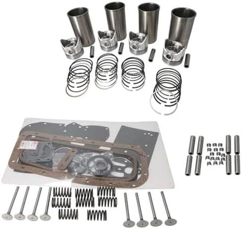 Engine Rebuild Kit with Valve Train - Less Bearings fits Allis Chalmers 138 149 D10 D12 D14 D15 in Saudi Arabia