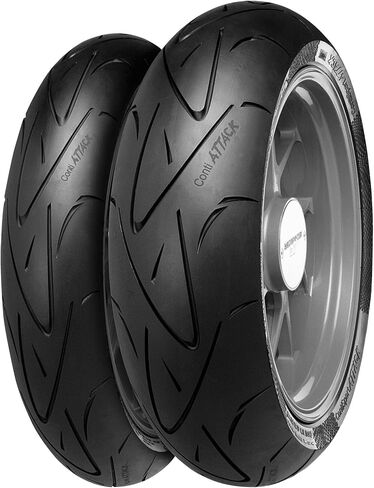Continental ContiSport Attack Sport/Touring Motorcycle Tire Front 120/70-17 in Saudi Arabia