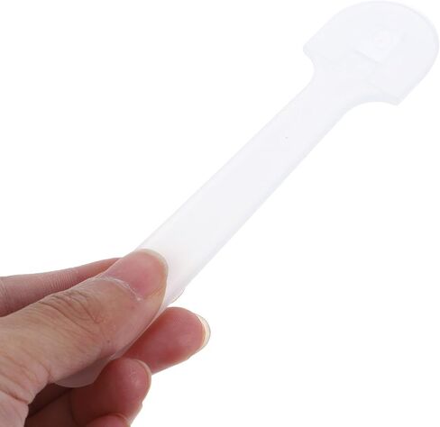 UPKOCH 50pcs Clear Thickened Diy Fan Handles Plastic Handheld Fan Sticks Handcraft Material for Wedding Party Stage Outdoor Use in Saudi Arabia