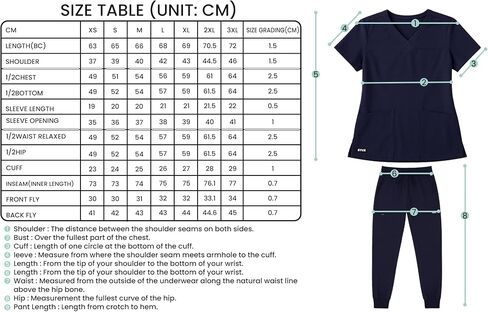 By Me Women’s Scrub Pants Stretch Jogger Cargo Pants with Multiple Pockets Comfortable Stylish Scrub Bottoms for Work in Saudi Arabia