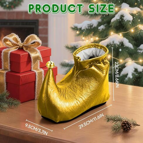 حذاء Elf Shoes Jester - أحذية أزياء كلاسيكية للبالغين لحفلات Halloween & Christmas Cosplay ، ومقاس واحد يناسب أحذية لعب الشخصية الاحتفالية in Kuwait