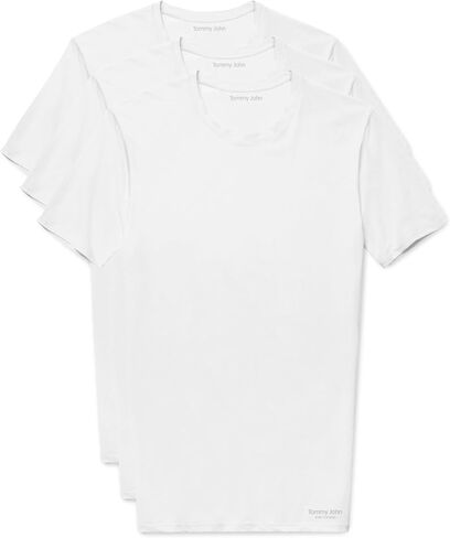 Tommy John Men's Cons Cotton Crew Neck Stirt -Undershirt - Stuked -Tucked Fit in Saudi Arabia