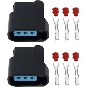 2Pcs 3-Pin Ignition Coil Pack Connector with Seals Terminal Compatible with Honda Civic Accord in Kuwait