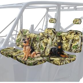 BORDAN UTV Waterproof Seat Cover for 2017-2021 Polaris Ranger XP 1000, Heavy Duty 1680D Camo Seat Covers for UTV Polaris Ranger 1000 2020-2025 Full Protection Outdoor(3 PCS) in Saudi Arabia